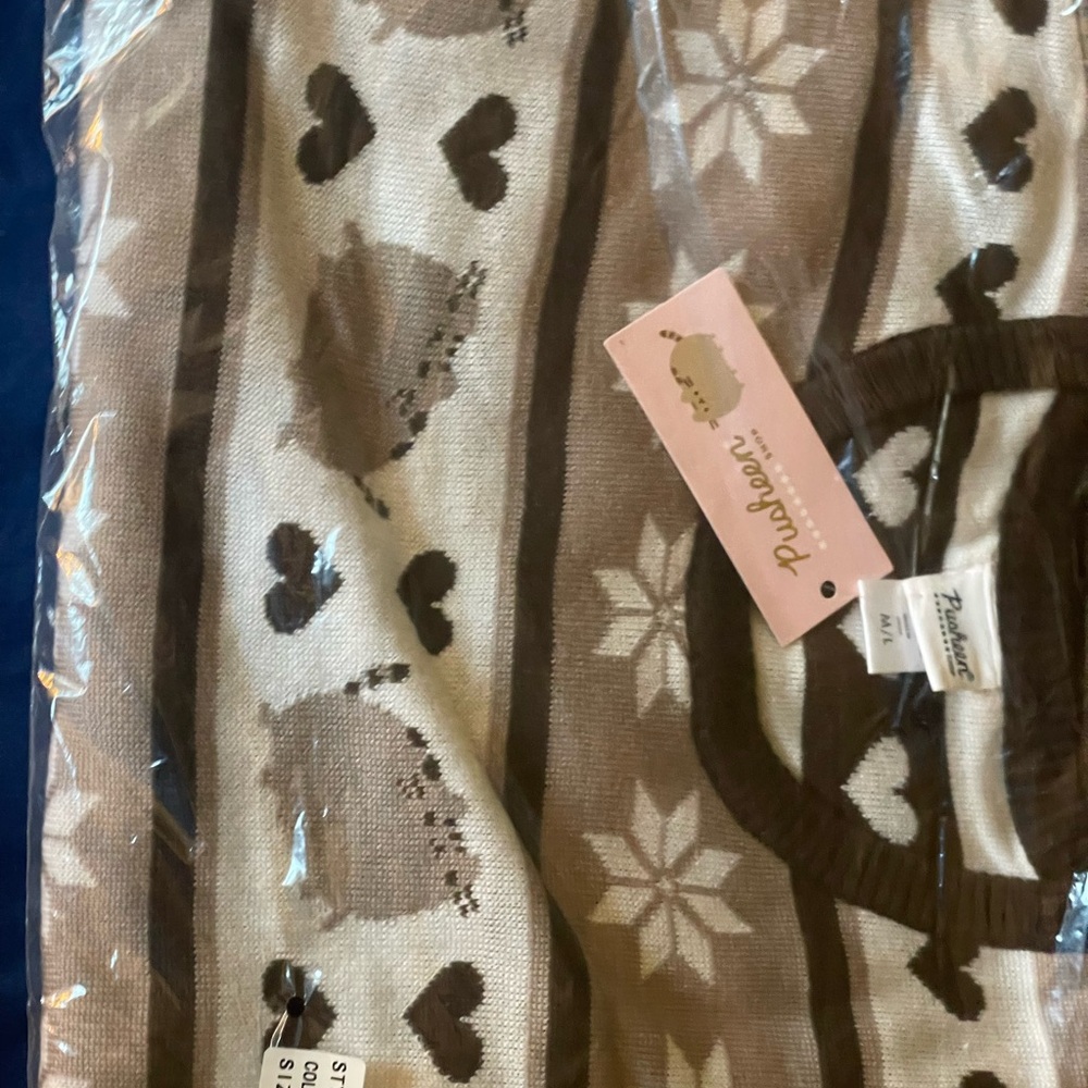 Pusheen Brown and Beige Sweater
